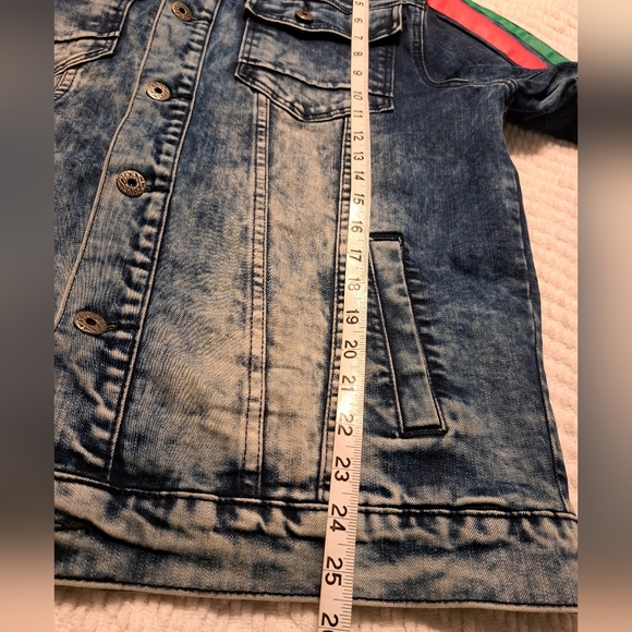 Mens Smoke Rise Jean Jacket Size L - Picture 11 of 14